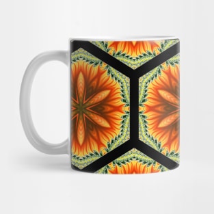 Honeycomb arabic oriental tile pattern Mug